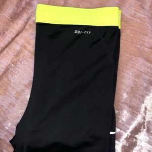 Nike woman’s Dri-fit spandex.
